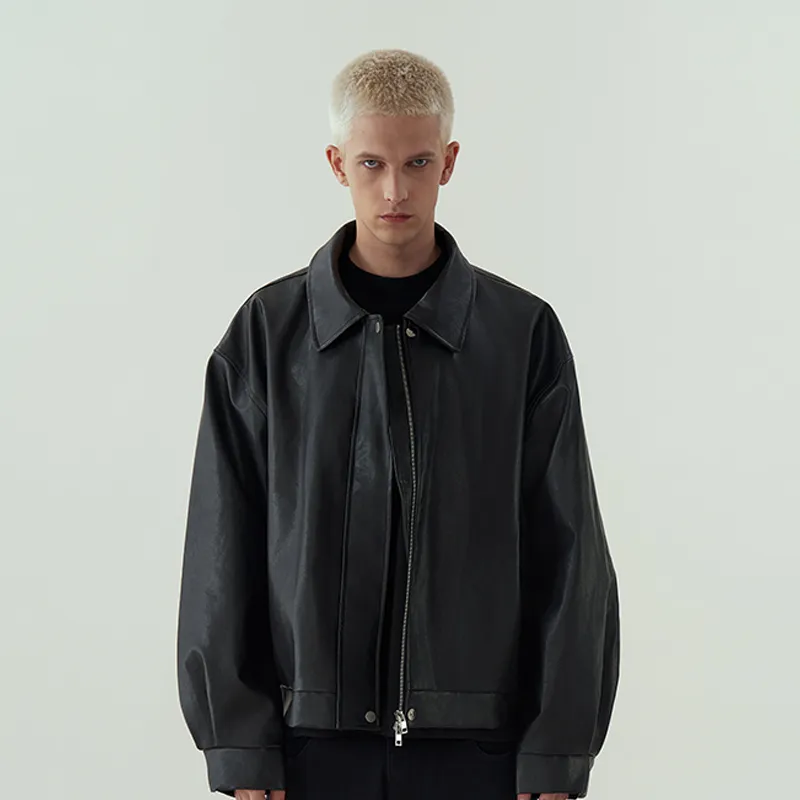 11ESTRANGER Leather Jacket Unisex-6