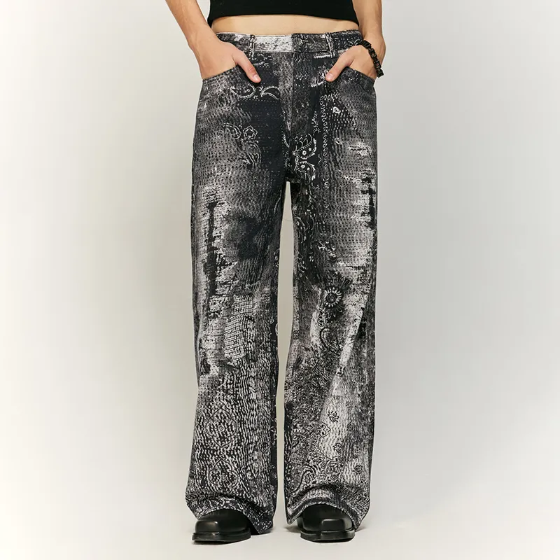 IXXAT Jeans Unisex Distressed Grey-5