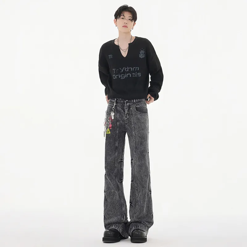 IXXAT Jeans Unisex Black Gray Color-2