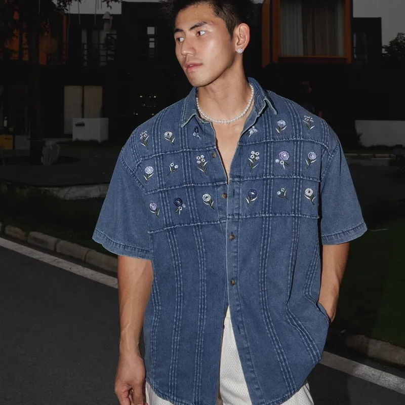 IXXAT Shirts Unisex Denim Blue-2