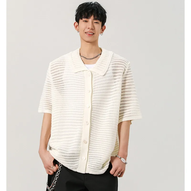 PAINT STAIN Fashion Shirt Unisex Classic White Apricot-8