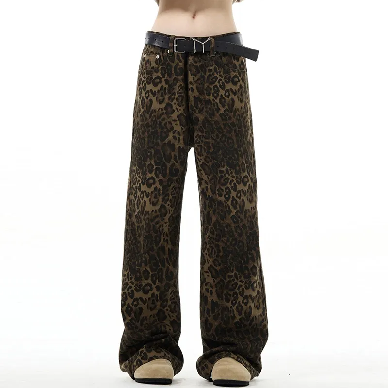 IXXAT Jeans Unisex Leopard Print-3