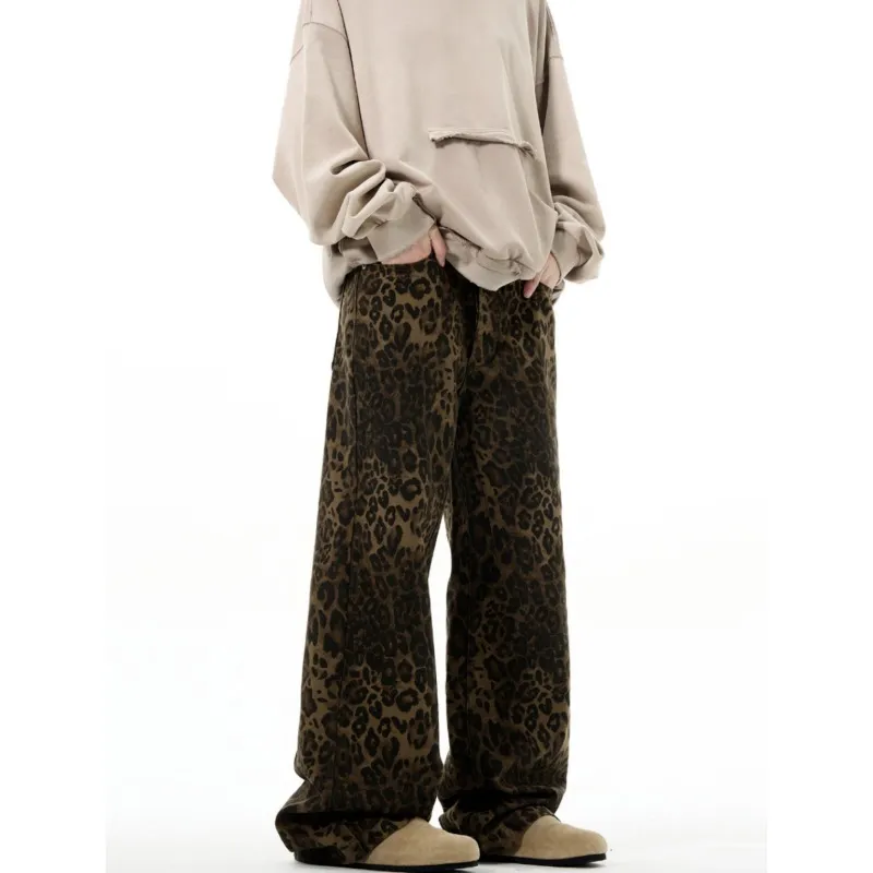 IXXAT Jeans Unisex Leopard Print-1