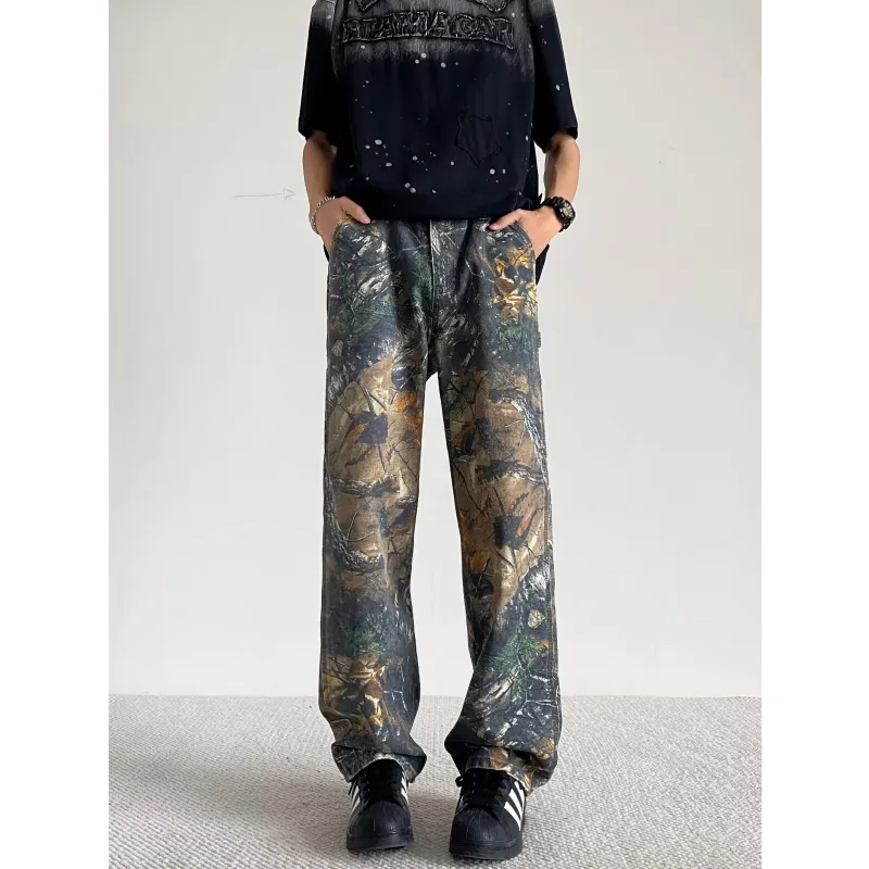 IXXAT Jeans Unisex Branch Camouflage-3