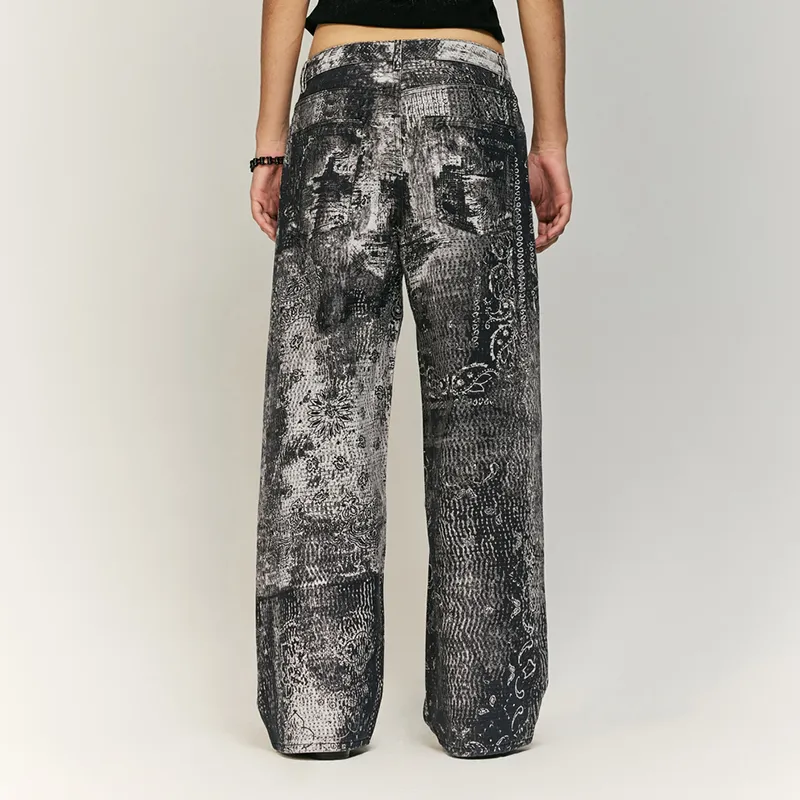 IXXAT Jeans Unisex Distressed Grey-4