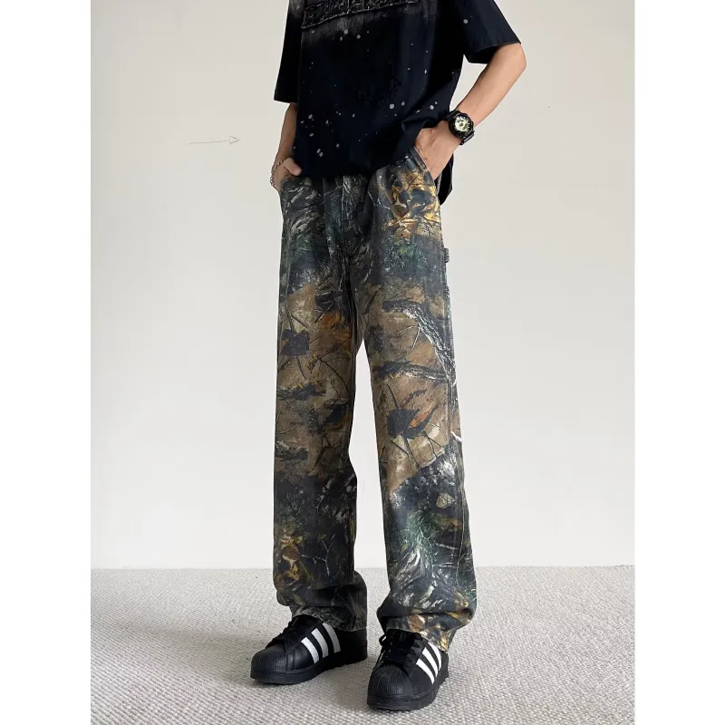 IXXAT Jeans Unisex Branch Camouflage-4