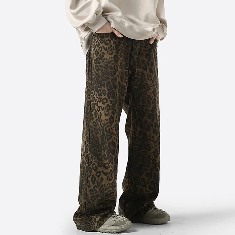 IXXAT Jeans Unisex Leopard Print-4