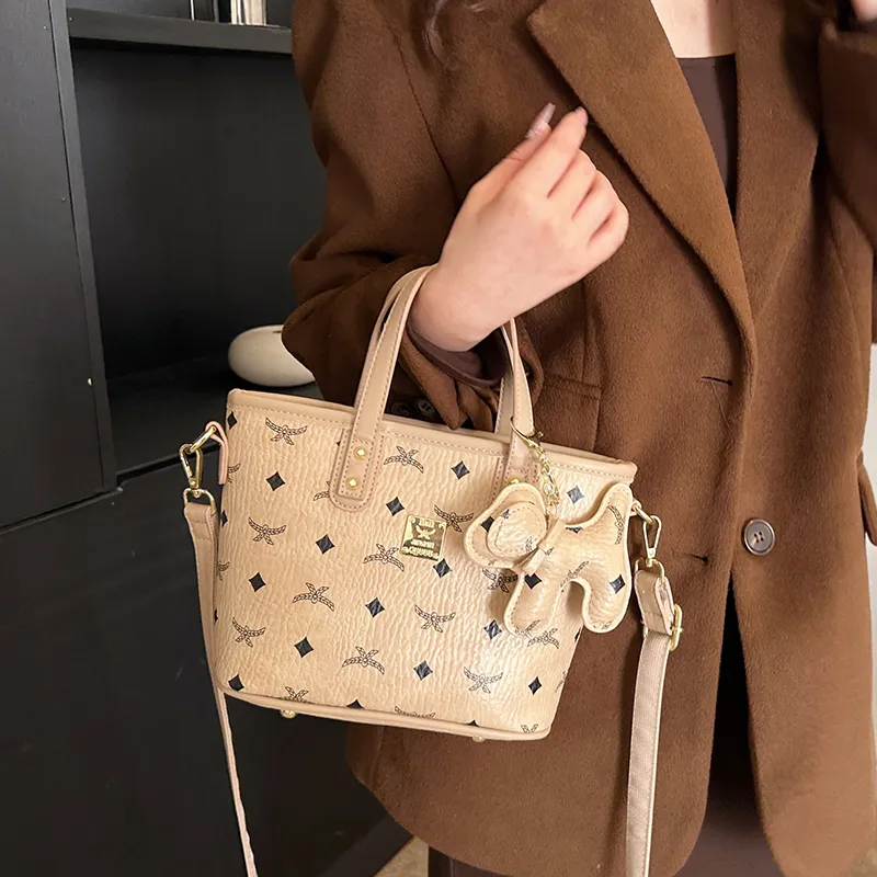 CORE BIRD PU Handbag Regular Women's Multicolor-2