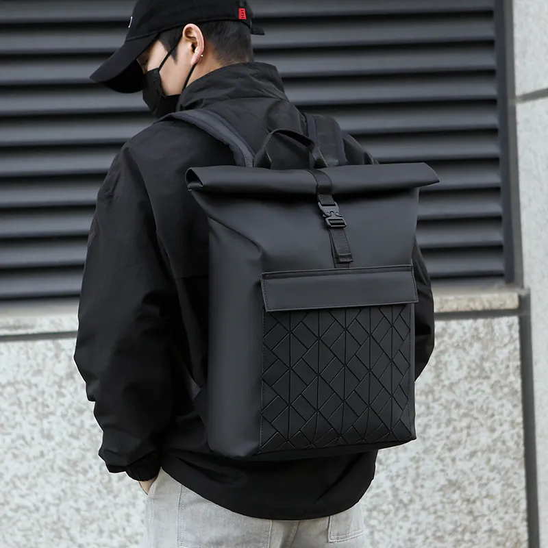 CORE BIRD Durable Fabric Backpack Men's Multicolor-9