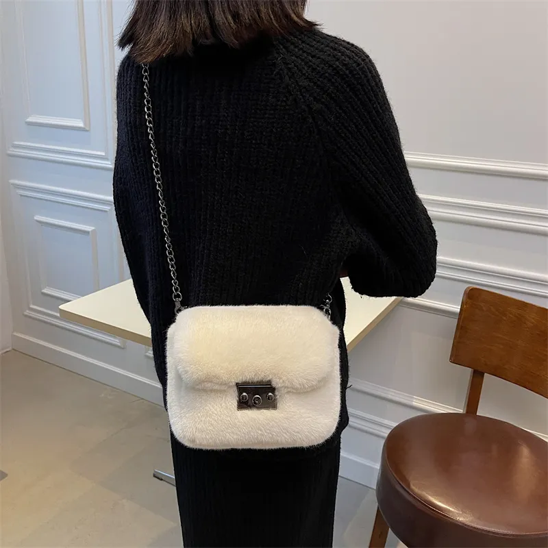 CORE BIRD Plush Shoulder Bag Women's Multicolor-0