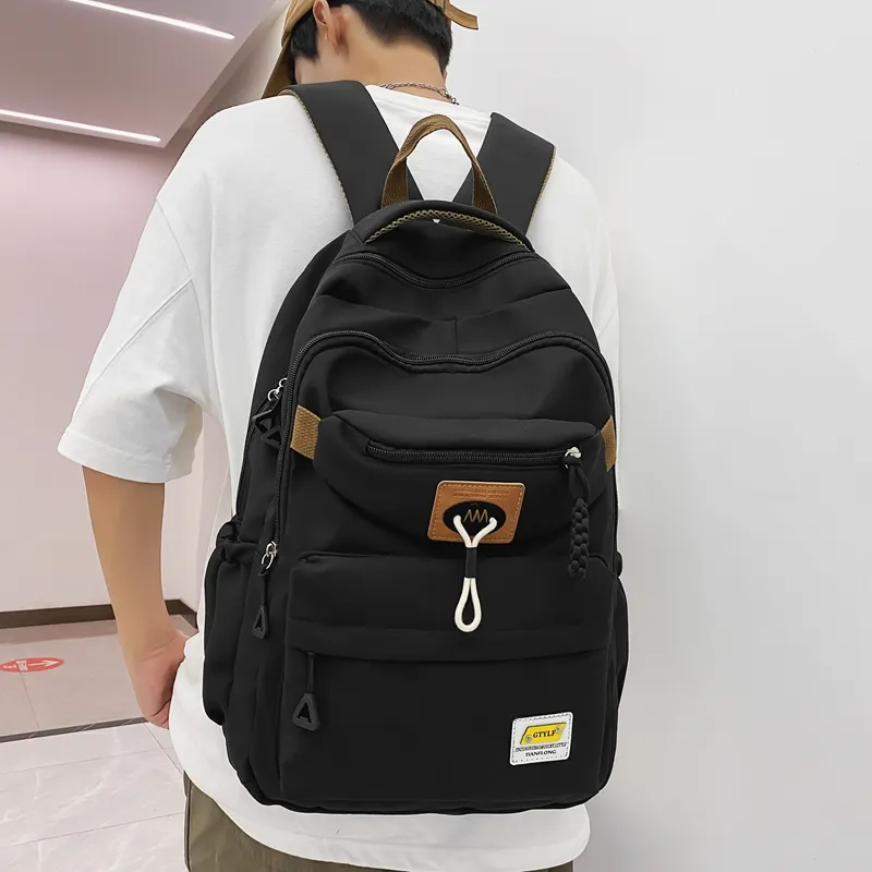 CORE BIRD Nylon Backpack Regular Unisex Multicolor-9