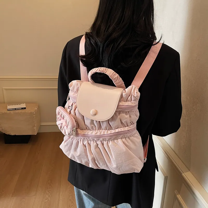 CORE BIRD Fabric Backpack Women's Multicolor-38