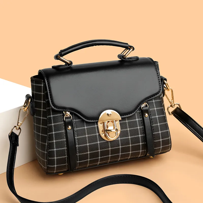 CORE BIRD PU One Shoulder Handbag Women's Multicolor-8
