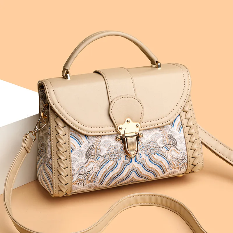 CORE BIRD PU Handbag Regular Women's Multicolor-1