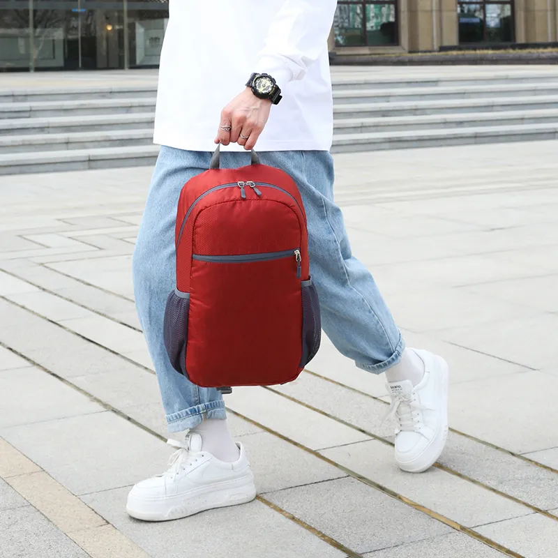 CORE BIRD Nylon Backpack Regular Unisex Multicolor-0