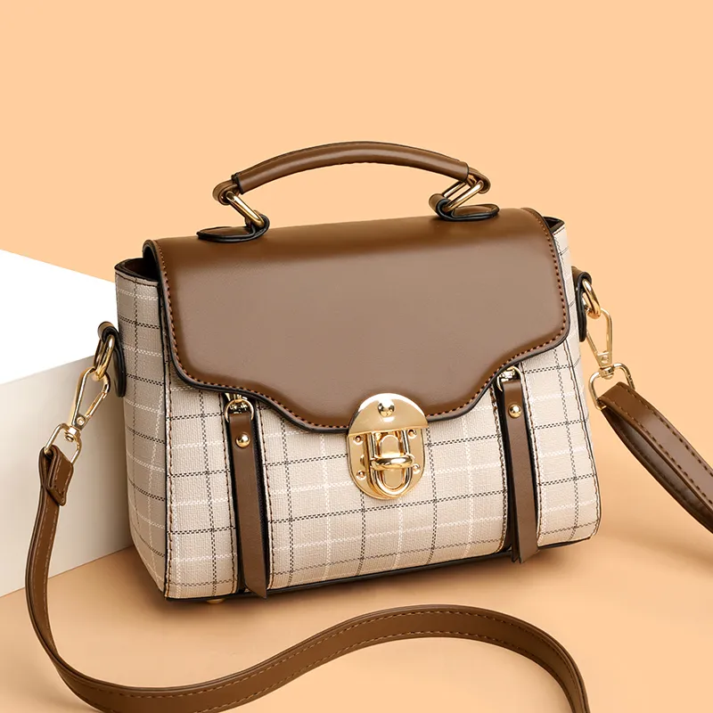 CORE BIRD PU One Shoulder Handbag Women's Multicolor-1