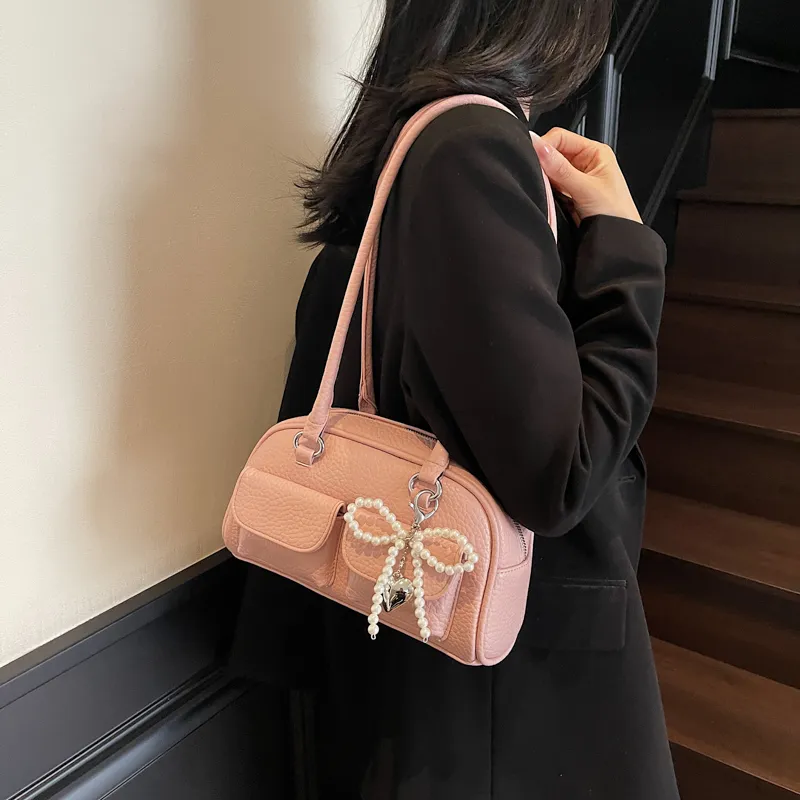 CORE BIRD PU Shoulder Bag Women's Multicolor-7