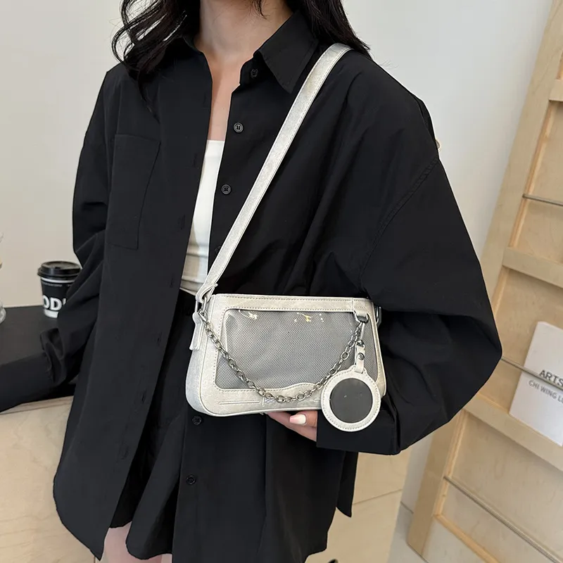 CORE BIRD PU Shoulder Bag Women's Multicolor-24