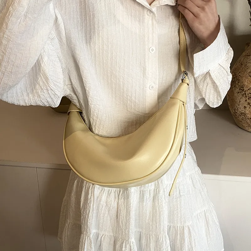 CORE BIRD PU Crossbody Bag, Shoulder Bag Women's Black/Yellow/White/Silver-13