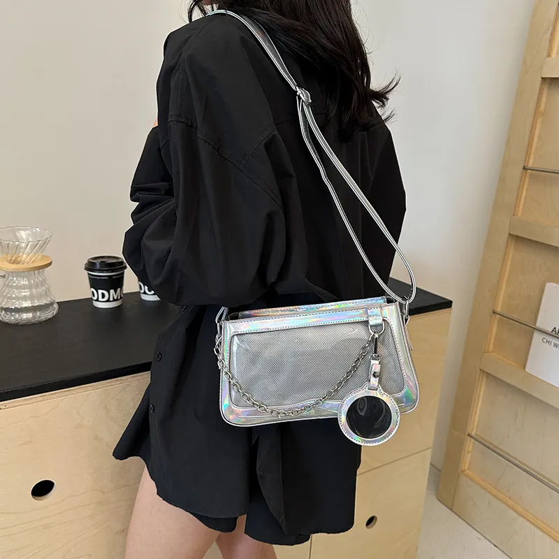 CORE BIRD PU Shoulder Bag Women's Multicolor-3
