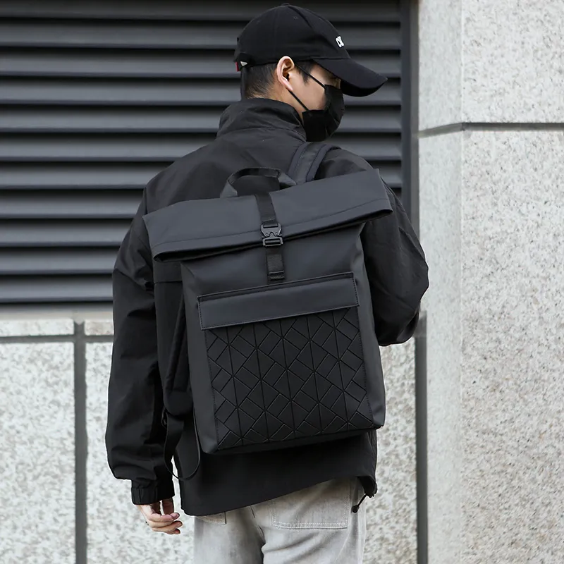 CORE BIRD Durable Fabric Backpack Men's Multicolor-6