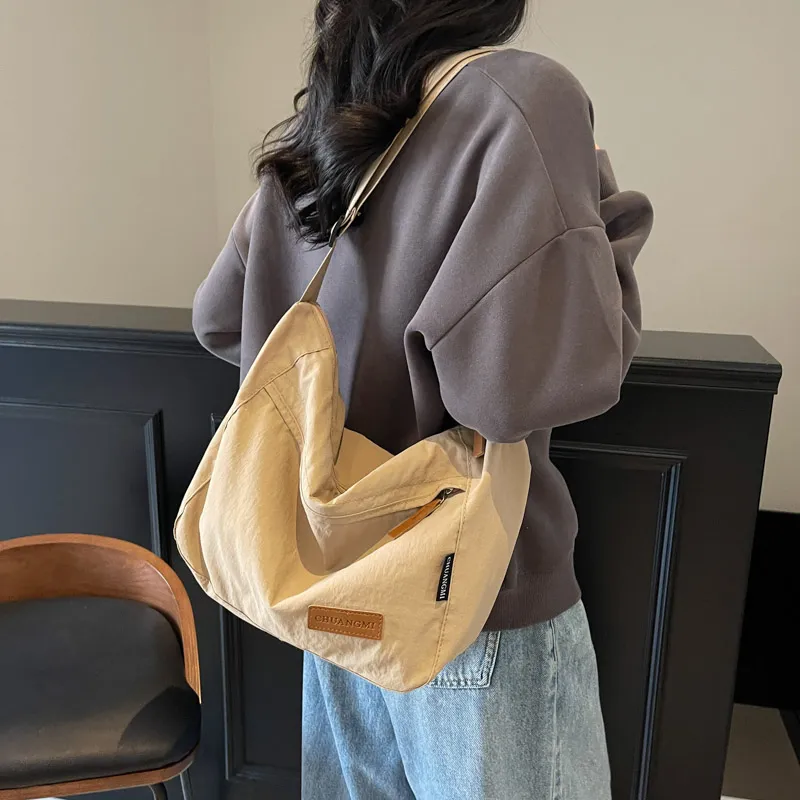 CORE BIRD Fabric Shoulder Bag Unisex Multicolor-21