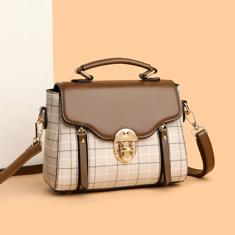 CORE BIRD PU One Shoulder Handbag Women's Multicolor-2