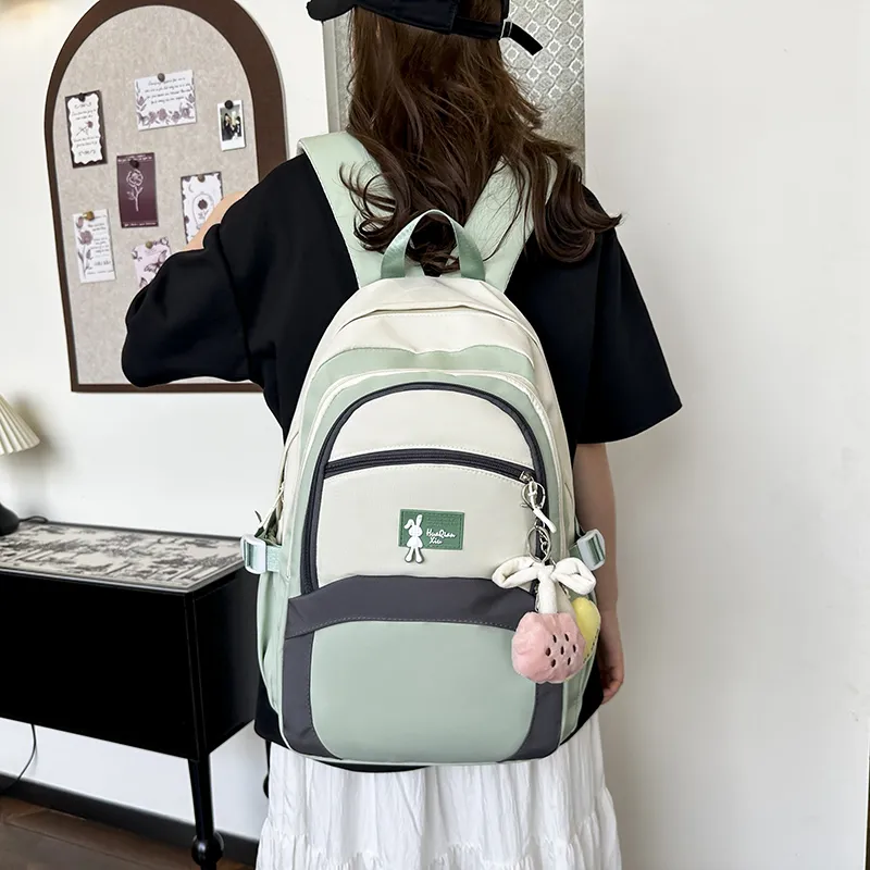CORE BIRD Nylon Backpack Regular Women's Multicolor-10