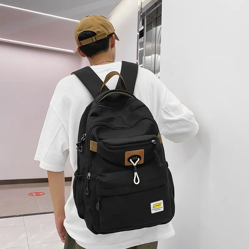 CORE BIRD Nylon Backpack Regular Unisex Multicolor-10