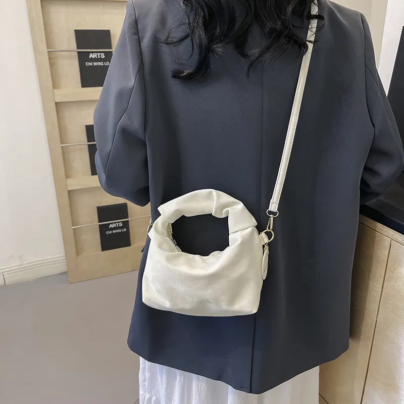 CORE BIRD PU One Shoulder Handbags Women's Pink/White/Silver/Black-6