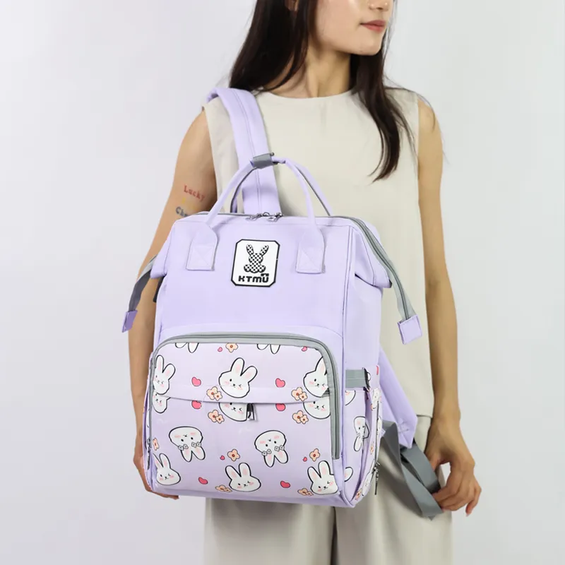 CORE BIRD Oxford Backpack Regular Women's Multicolor-12