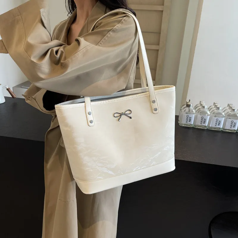 CORE BIRD PU Tote Bag Shopping Bag Shoulder Bags Regular Women's Multicolor-3