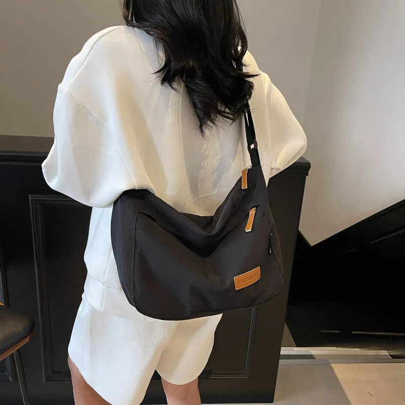 CORE BIRD Fabric Shoulder Bag Unisex Multicolor-14