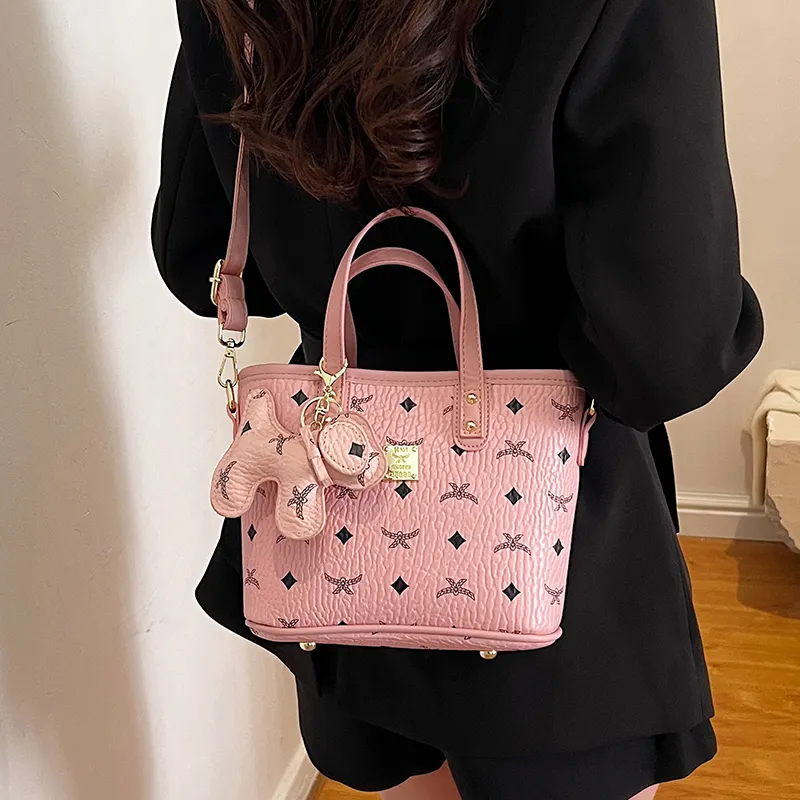 CORE BIRD PU Handbag Regular Women's Multicolor-9