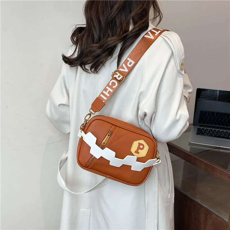 CORE BIRD PU Crossbody Bag Regular Women's Multicolor-27