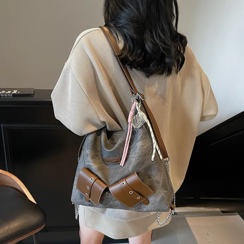 CORE BIRD PU Shoulder Bag Women's Multicolor-15