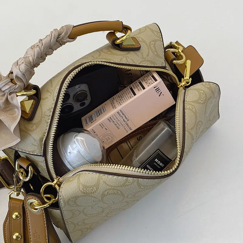 CORE BIRD PU Handbag Women's Multicolor-5