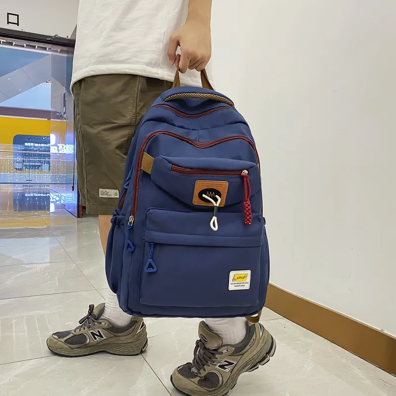 CORE BIRD Nylon Backpack Regular Unisex Multicolor-3