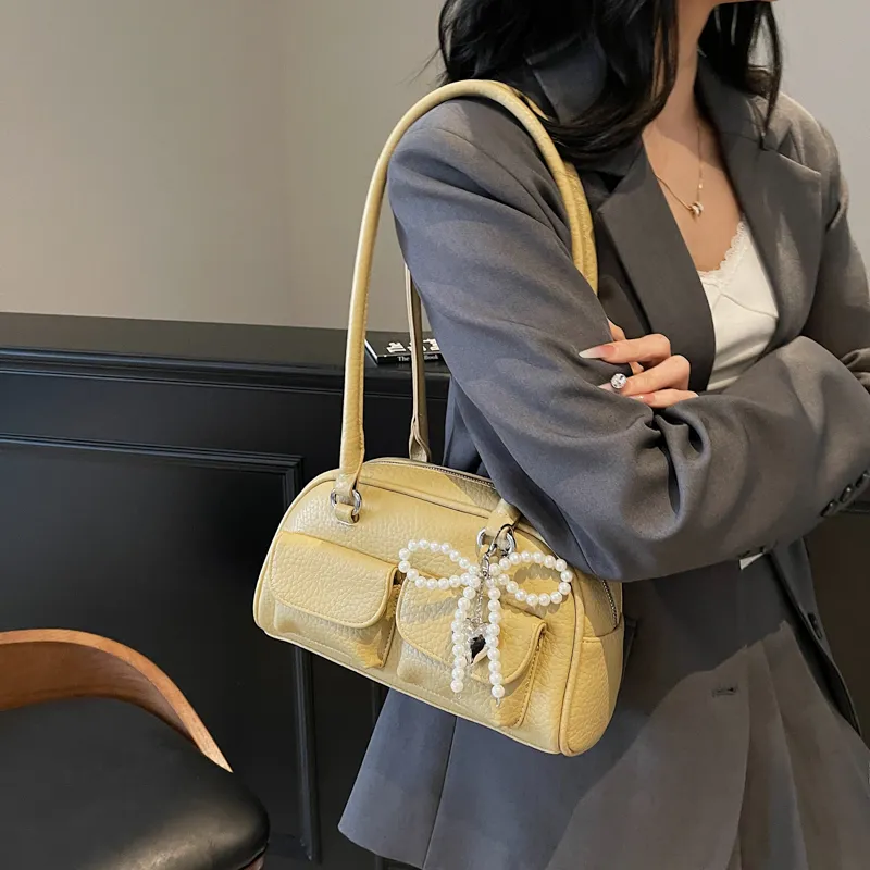 CORE BIRD PU Shoulder Bag Women's Multicolor-19
