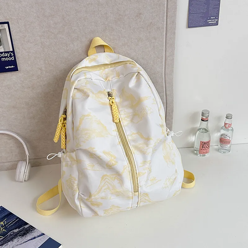CORE BIRD Nylon Backpack Regular Unisex Multicolor-10