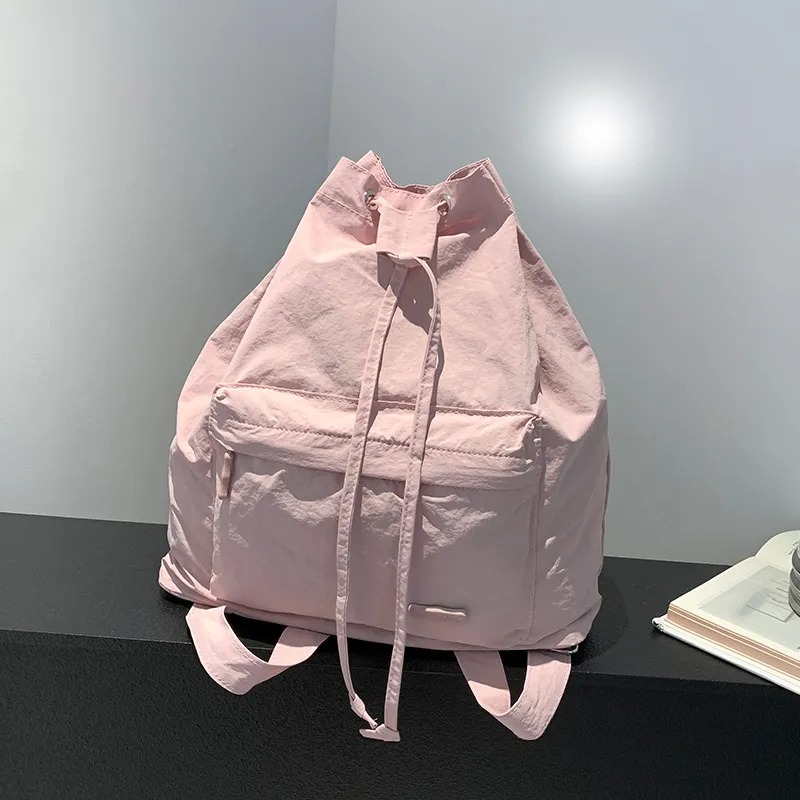 CORE BIRD Nylon Fabric Backpack Regular Women's Multicolor-9