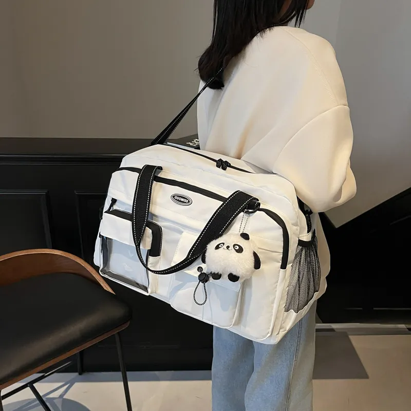 CORE BIRD Fabric Travel Bag Unisex Multicolor-2