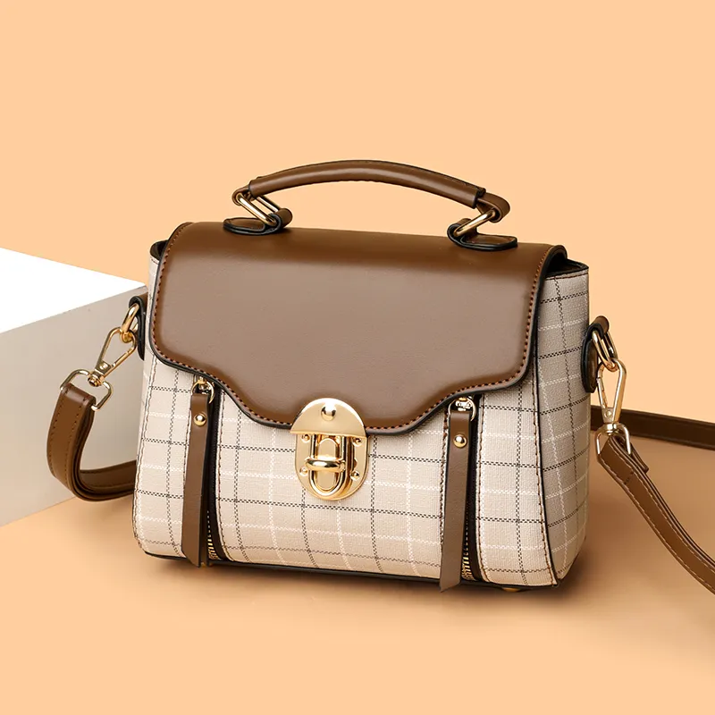 CORE BIRD PU One Shoulder Handbag Women's Multicolor-3