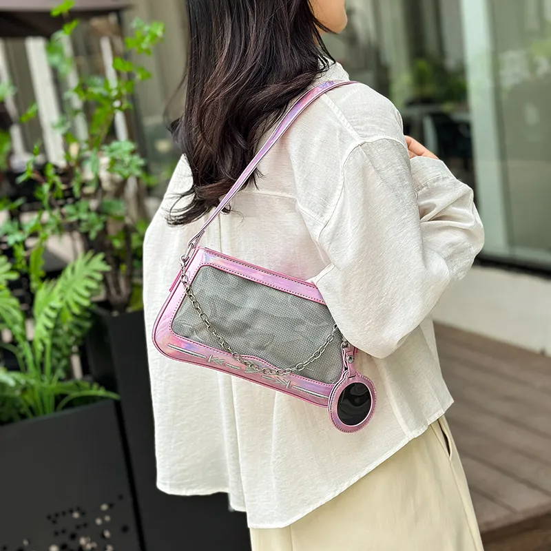 CORE BIRD PU Shoulder Bag Women's Multicolor-8