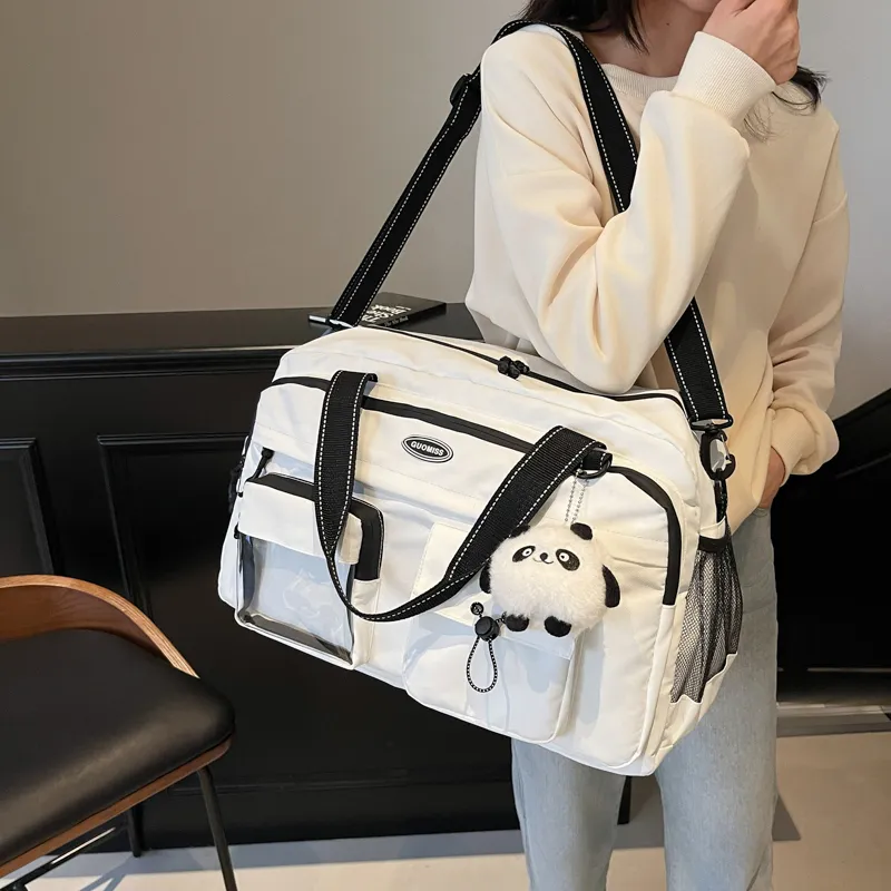 CORE BIRD Fabric Travel Bag Unisex Multicolor-1