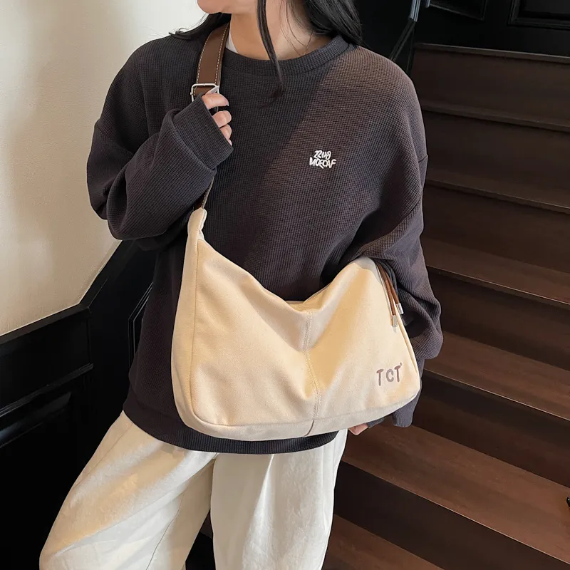 CORE BIRD Fabric Shoulder Bag Women's Multicolor-5