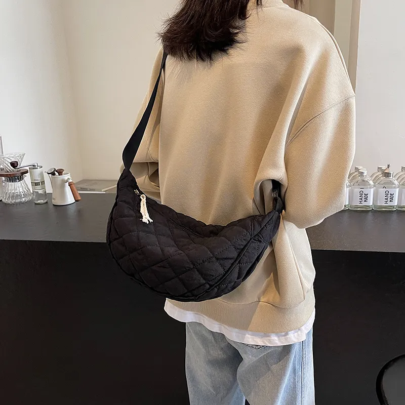 CORE BIRD Canvas Bag, Portable Crossbody Bag, Shoulder Bag Women's Multicolor-12
