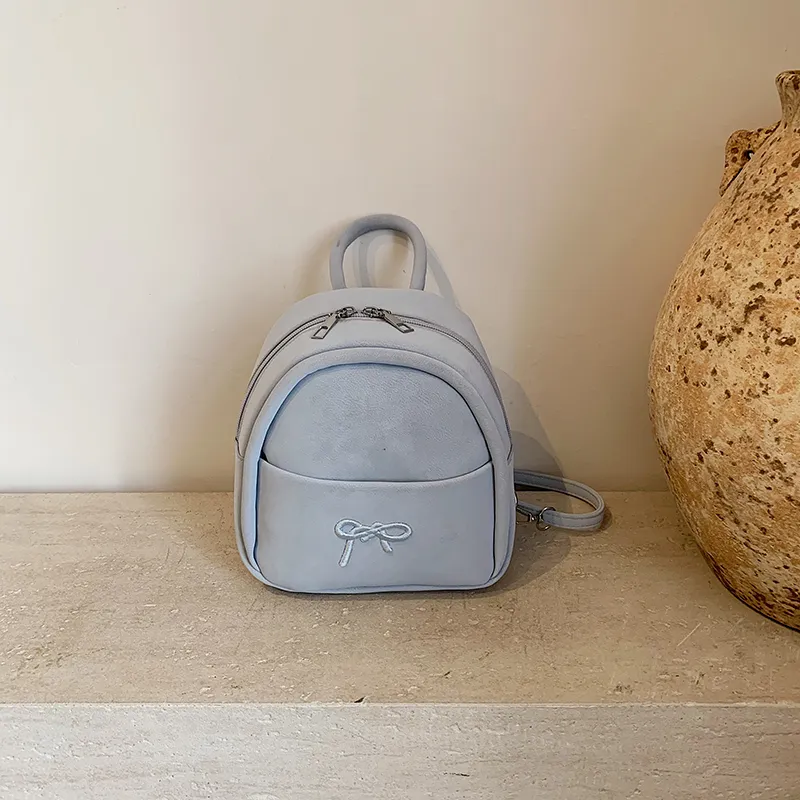 CORE BIRD PU Backpack Regular Unisex Blue-1