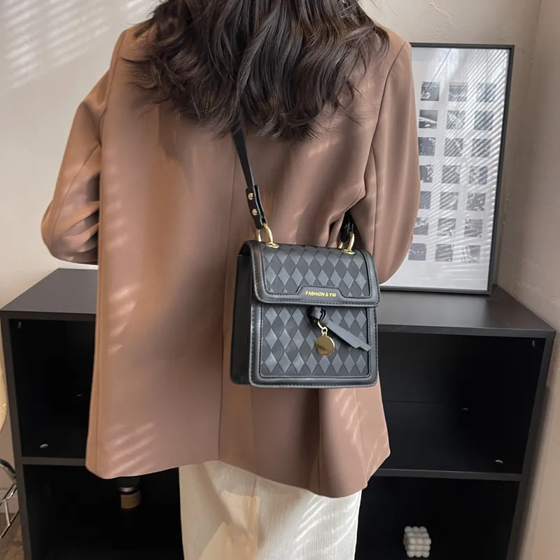 CORE BIRD PU Shoulder Bag, Crossbody Bag, Handbag Women's Black/Green/Coffee-13