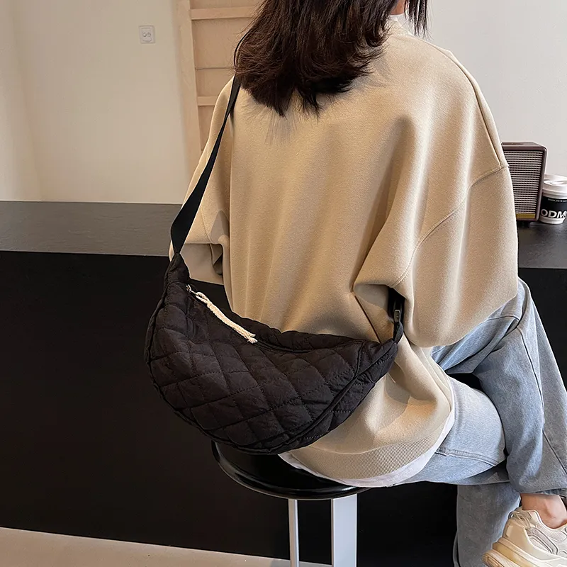 CORE BIRD Canvas Bag, Portable Crossbody Bag, Shoulder Bag Women's Multicolor-11